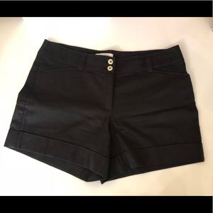 WHBM Black Dressy Shorts